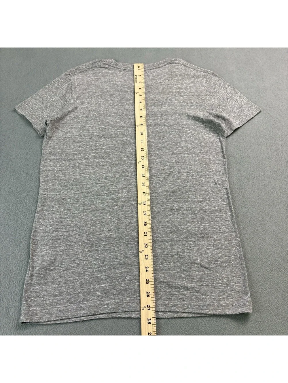 Vintage Abercrombie And Fitch Striped Pocket T Shirt Size Small Gray